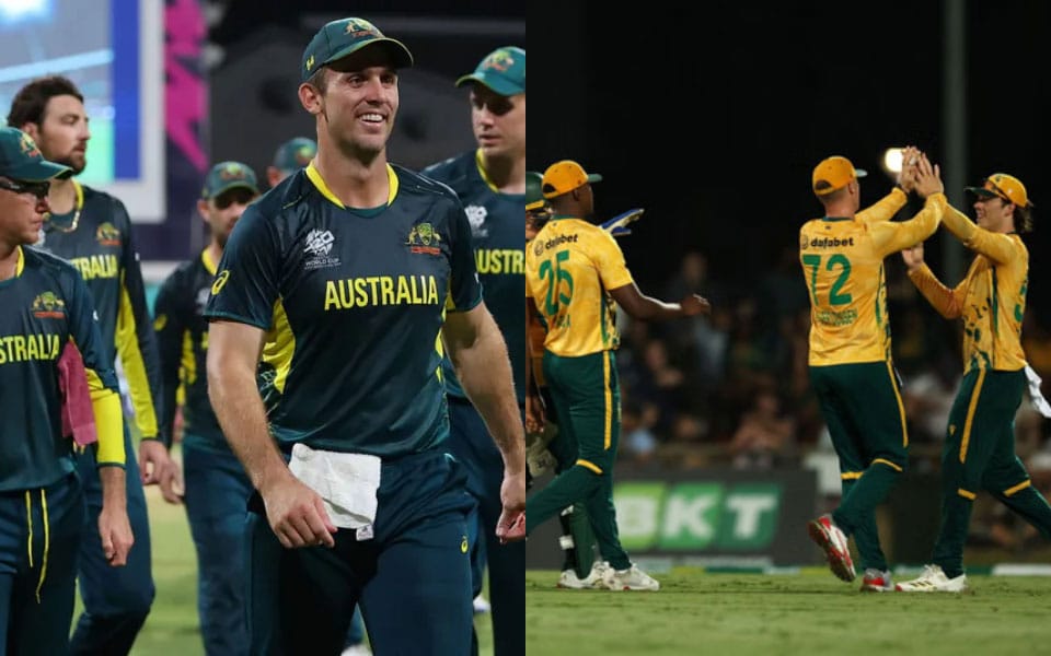 Australia vs South Africa: T20I decider in Cairns, spin in focus Mitchell Marsh leading Australia while South Africa celebrating