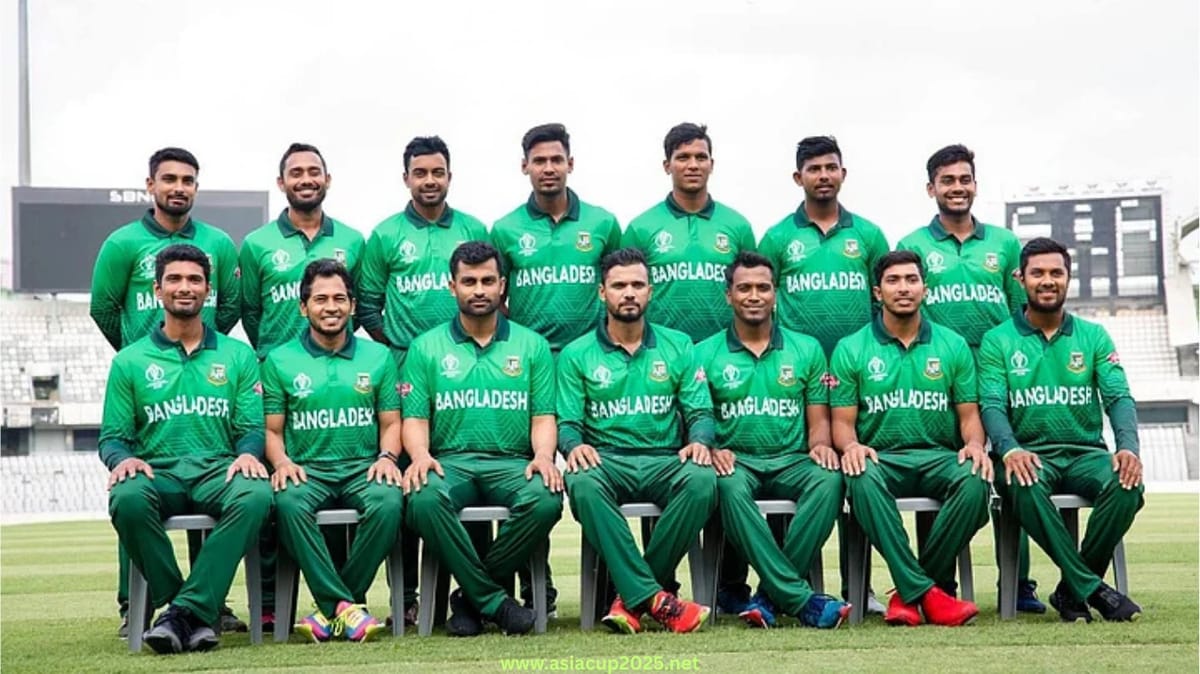 Bangladesh recall Nurul, Saif; drop Mehidy in Asia Cup 2025 squad reshuffle Bangladesh team together for a photoshoot on ground before a match