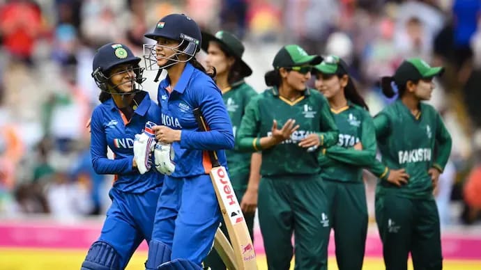 Indian women batters against Pakistan in earlier match, now questions raises about handshake row with pakistan,as the BCCI signals a regulation‑only protocol for the Women’s World Cup clash against Pakistan