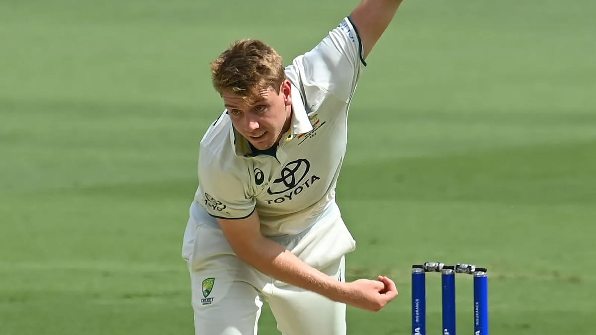 Cameron Green turns to Shield cricket for bowling comeback before Ashes 2025 Cameron Green bowling during a test match for Australia