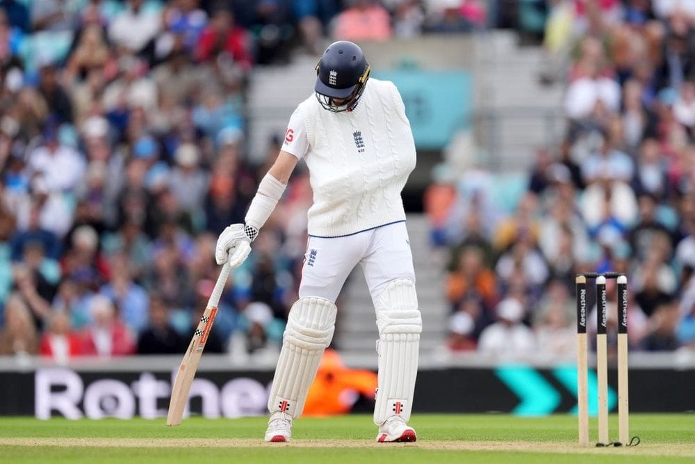England allrounder Chris Woakes during a last test against India as he now announces retirement from international cricket ahead of the 2025 Ashes series.