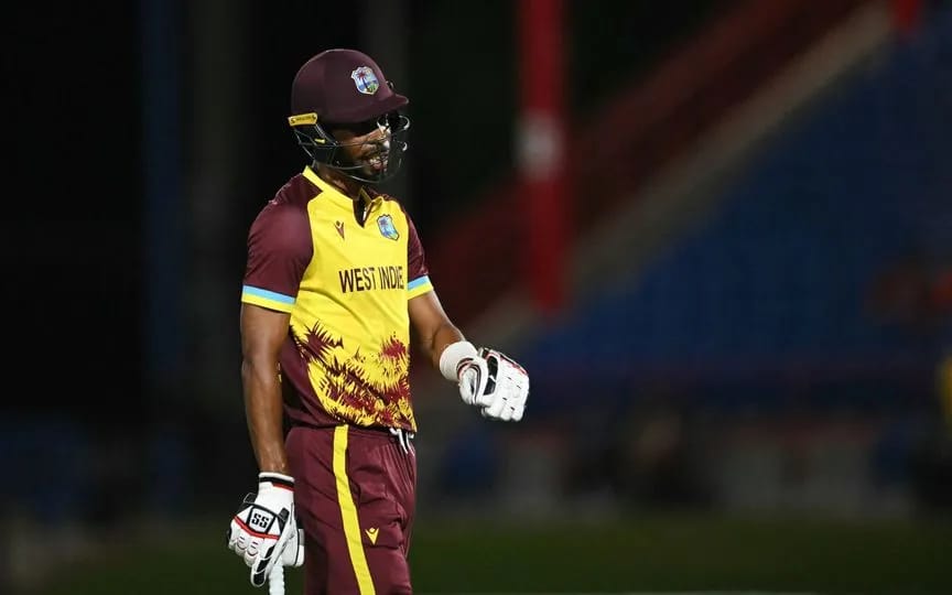 Roston Chase first Full Member batter retired out in T20I vs Pakistan Roston Chase first Full Member batter retired out in T20I vs Pakistan