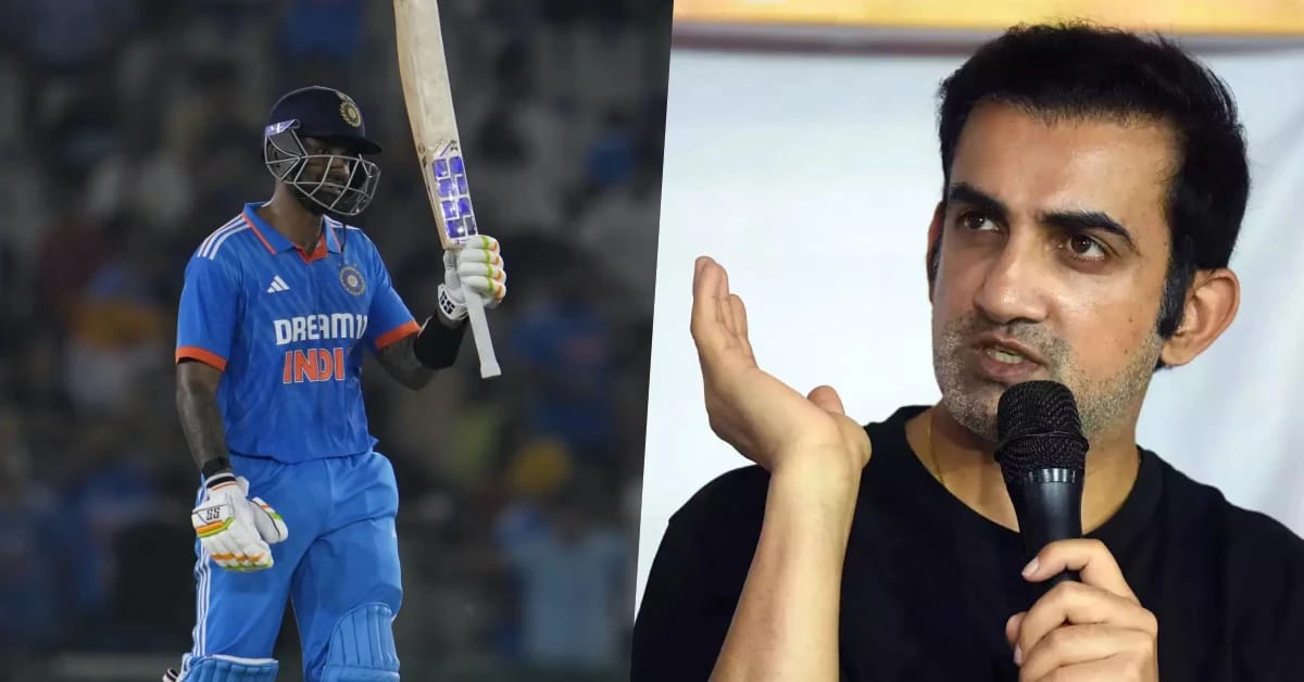 Gautam Gambhir and Suryakumar Yadav during the 2nd T20I as Dale Steyn and Robin Uthappa criticise the batting order shuffle that sent Axar Patel ahead of the captain
***