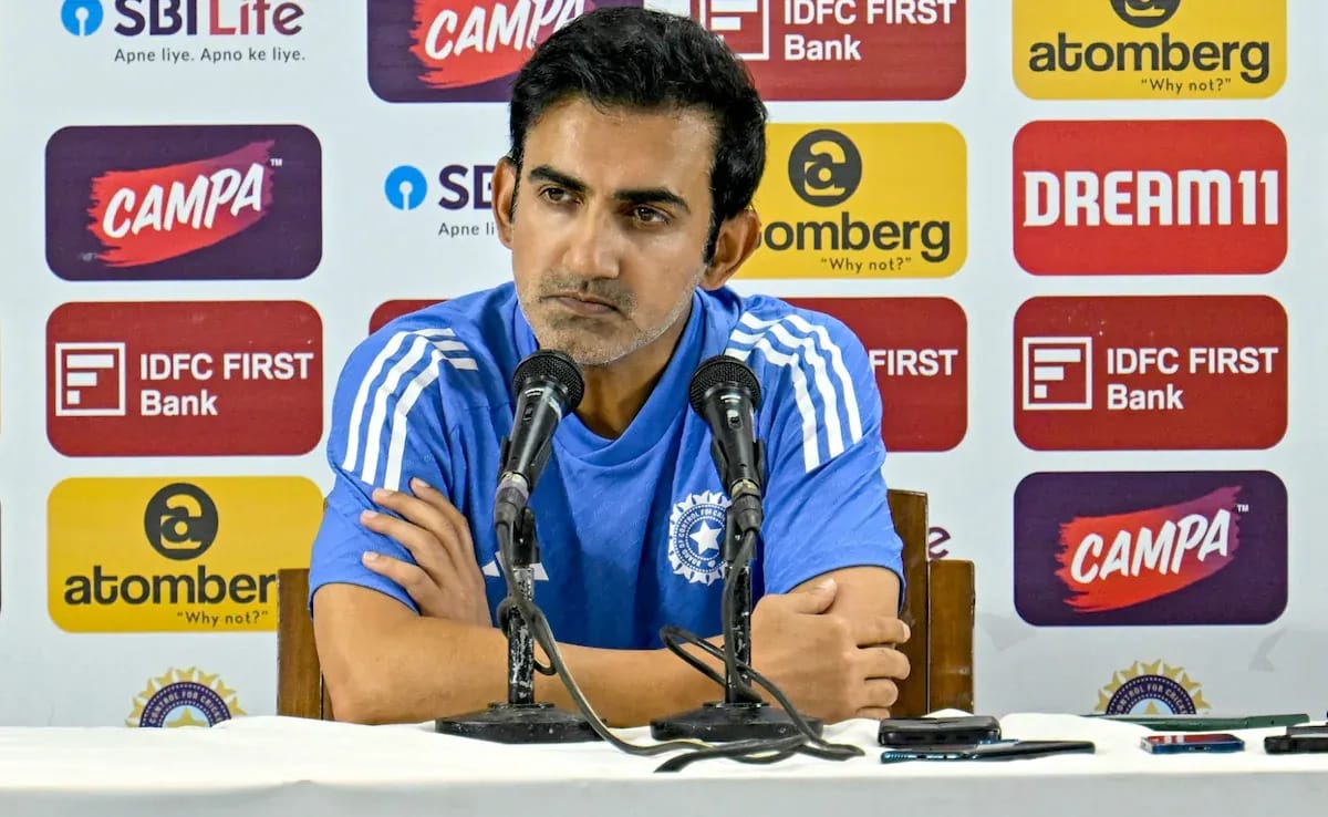 Gautam Gambhir press conference shutting down World Cup 2027 squad talks after India ODI series win vs South Africa