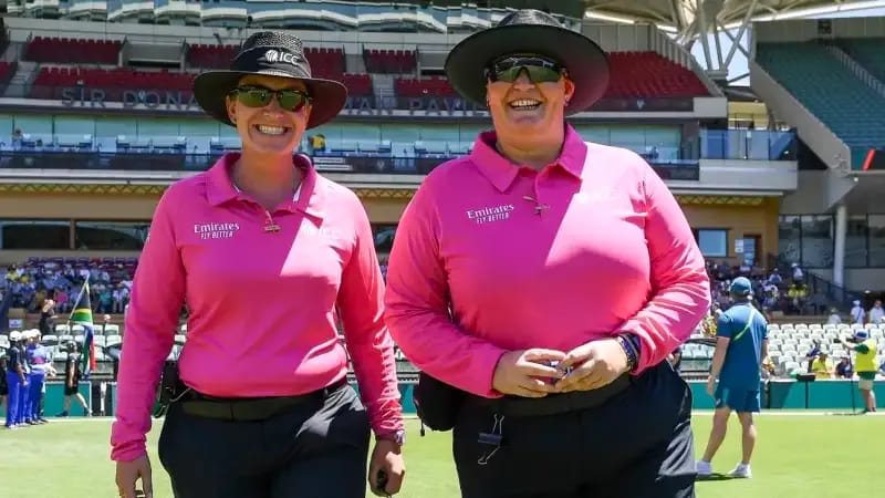 ICC Makes History: All-Female Officiating Line-Up For Women’s ODI World Cup 2025 The ICC unveils a first-ever all-female officiating panel—four referees and 14 umpires—for the Women’s ODI World Cup 2025, starting with India vs Sri Lanka in Guwahati.