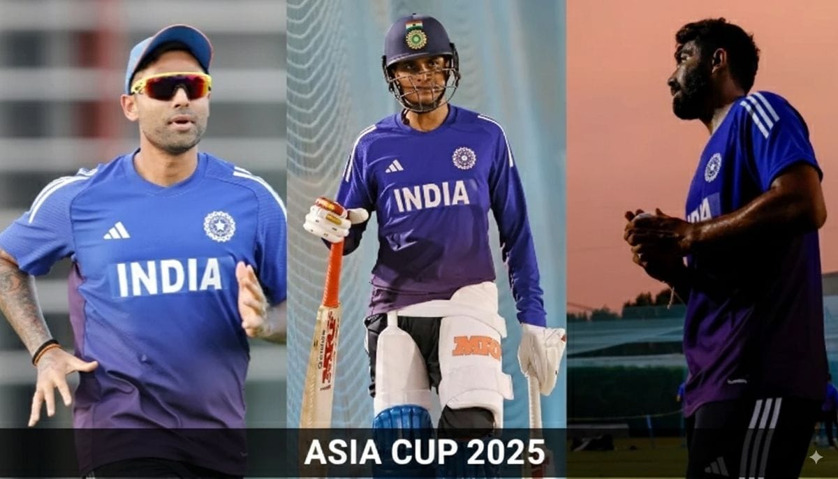 “Feels Really Good To Join T20 Group After Long Time”: Jasprit Bumrah As India Begin Asia Cup Prep Jasprit Bumrah, Shubman Gill and Surya Kumar Yadav practicing during the first practice session in Duabi ahead of Asia Cup 2025