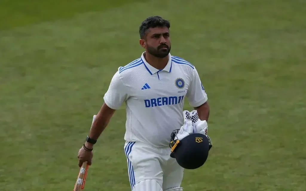 "He Deserved Another Chance": Ajinkya Rahane Questions BCCI Over Karun Nair Test Snub Karun Nair going back after batting during India vs England, now dropped from India's Test squad, with Ajinkya Rahane questioning the BCCI's selection decision despite Nair's domestic performances.