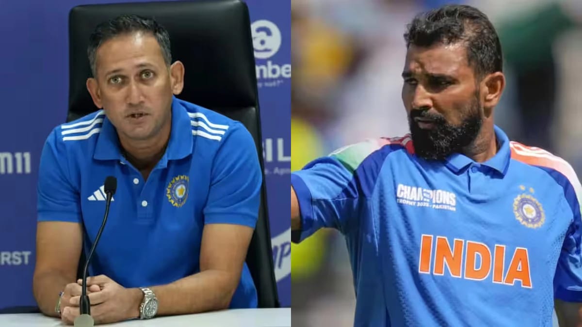 "Let Him Say...": Shami Hits Back at Chief Selector Mohammed Shami hits back at chief selector Ajit Agarkar after his war of words with BCCI chief selector Ajit Agarkar over his exclusion from the Australia ODI series.