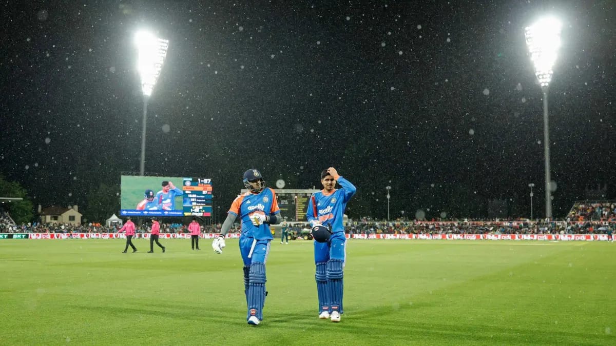 Why India vs Australia 1st T20I Lost Overs After Small Rain Delay: Floodlight Curfew Explained