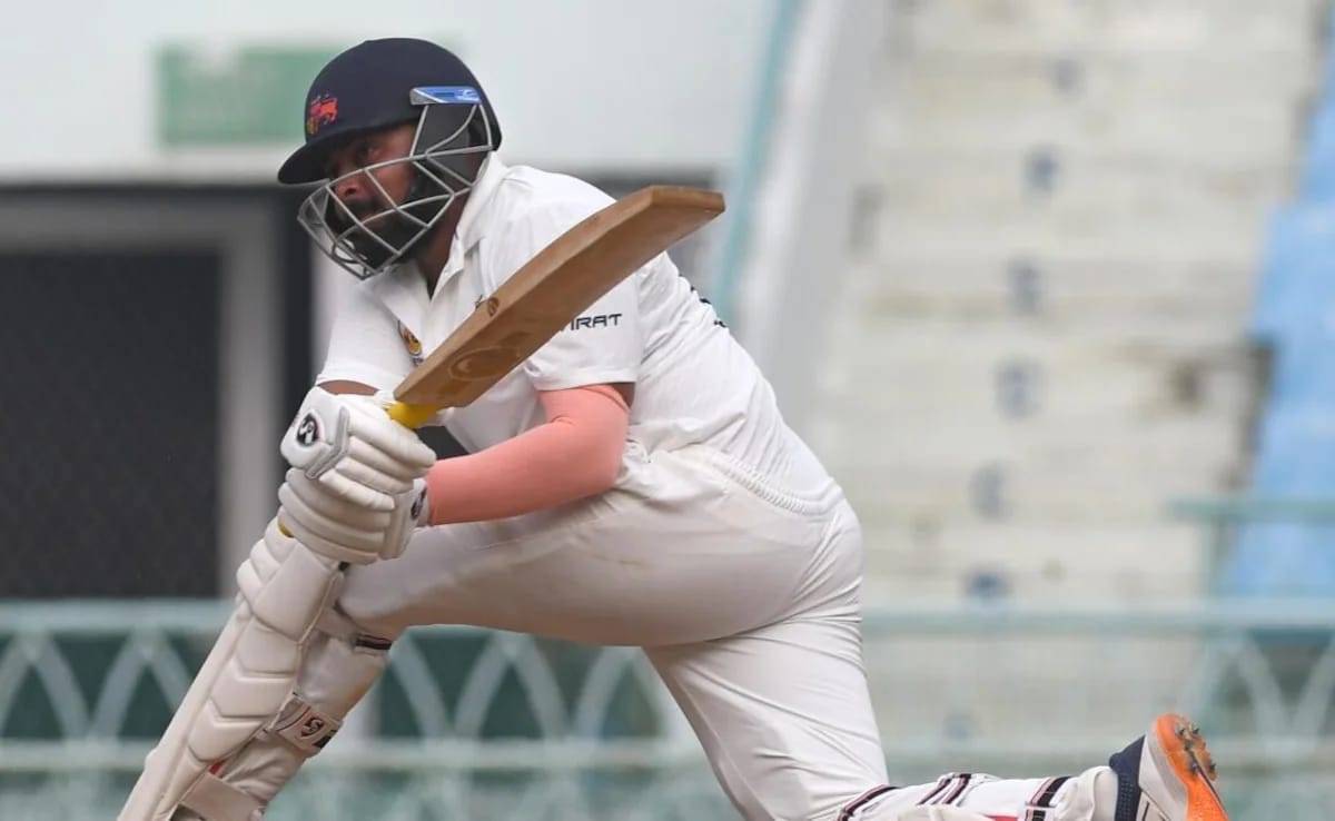 Prithvi Shaw hits debut ton for Maharashtra, vows fresh start in 2025-26 Prithvi Shaw raising his bat after reaching a century on Maharashtra debut during the Buchi Babu tournament in Chennai.