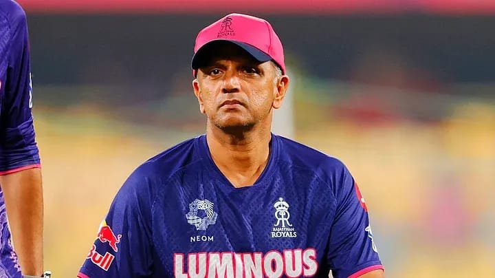 Inside Rahul Dravid’s RR Exit: ‘Punishment Promotion’, Captaincy Rift And A Franchise At Crossroads Rahul Dravid on Ground as head coach of Rajasthan Royals