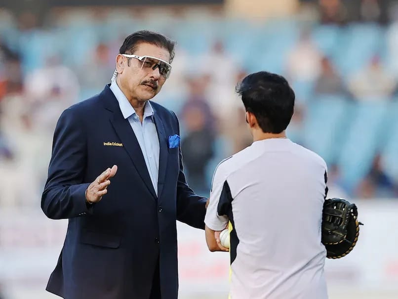 Former India head coach Ravi Shastri and current coach Gautam Gambhir representing the discussion around BCCI's strict 10-point guidelines for the Indian cricket team.