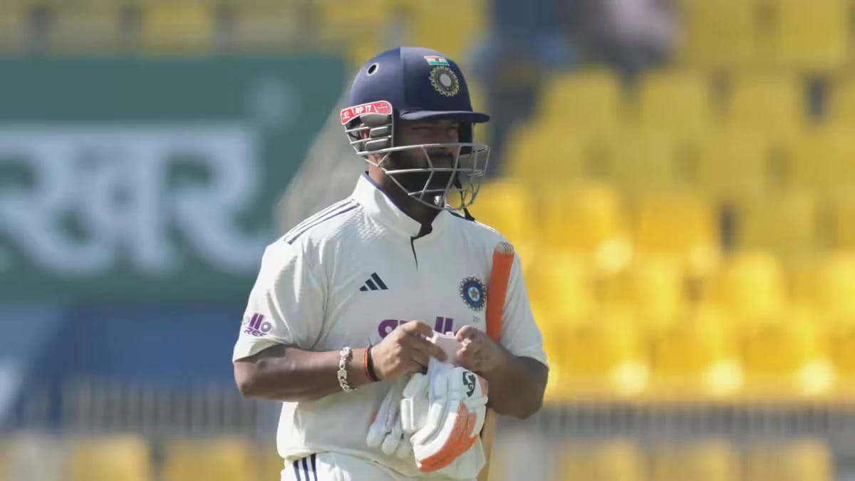 Pant's Reckless Shot Draws Fire, Sundar Defends Captain Rishabh Pant walking back after edging Marco Jansen to wicketkeeper during controversial dismissal in Guwahati Test November 2025