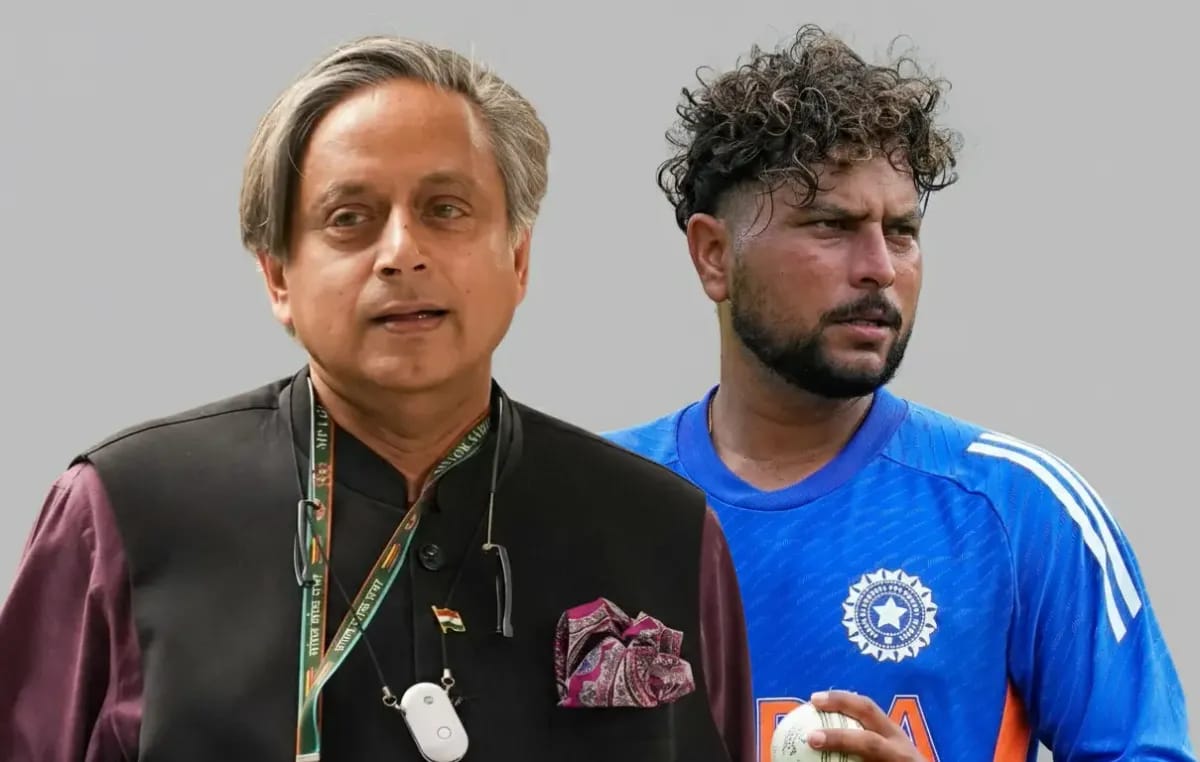 Congress MP Shashi Tharoor’s viral post criticizing India’s ODI team selection drew social media ridicule after he mistook Australian fast bowler Xavier Bartlett for a spinner.