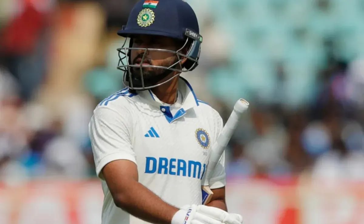 Shreyas Iyer during a training session before the India A match, as BCCI confirms he will take a red‑ball break due to back stiffness ahead of the West Indies Tests.