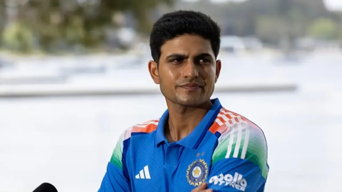 Indian captain Shubman Gill addressing the media after India’s second ODI loss to Australia, highlighting dropped catches and the challenging total of 264.
