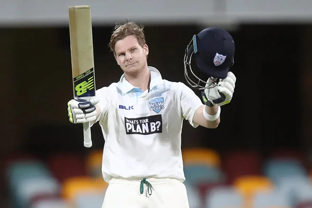Steve Smith batting for New South Wales in Sheffield Shield after David Warner predicted he would score five centuries in the 2025-26 Ashes series against England.