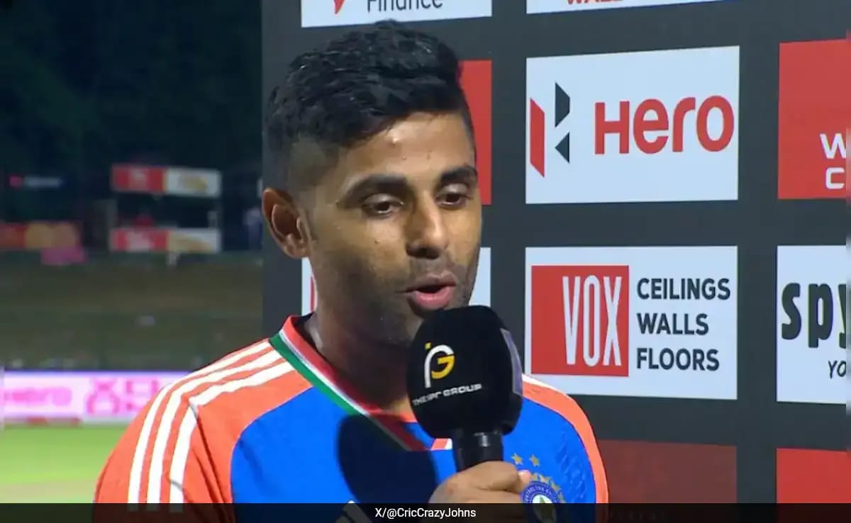 uryakumar Yadav during a press conference as the ICC advises him to avoid political remarks, with a hearing set on India’s complaint about Rauf and Farhan’s gestures.