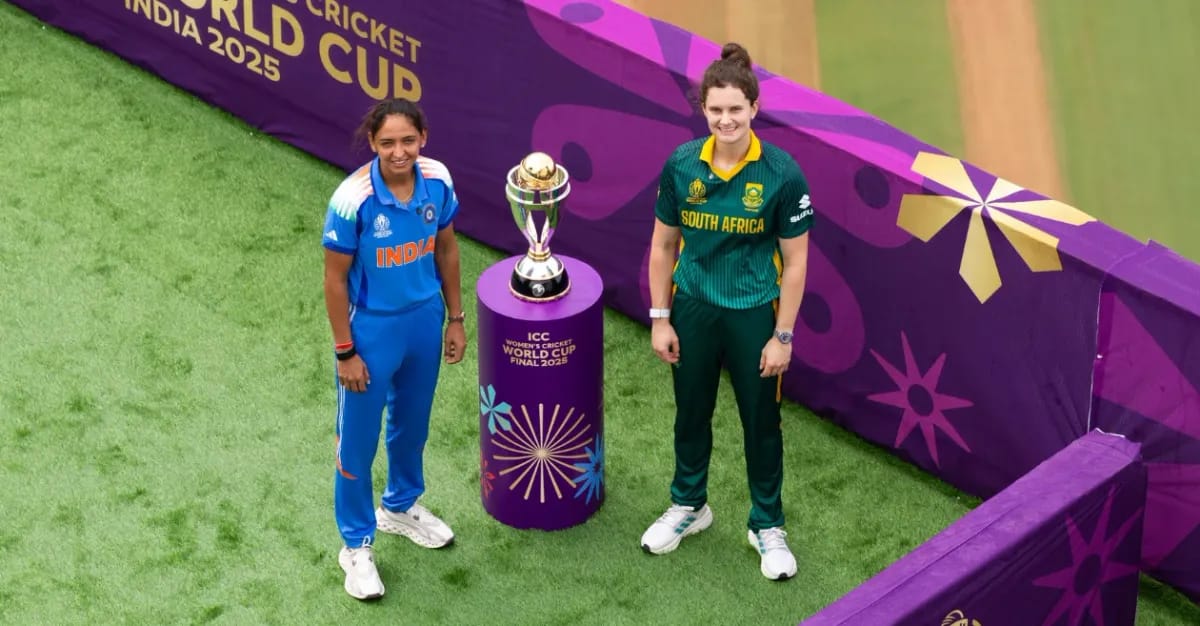 "Where Were South Africa's Men?" Actress Questions Lack of Support After World Cup Final Loss South African actress Thanja Vuur expresses disappointment over lack of support from SA cricket legends at the Women's World Cup 2025 final, contrasting it with India's strong backing from Tendulkar and Rohit.
