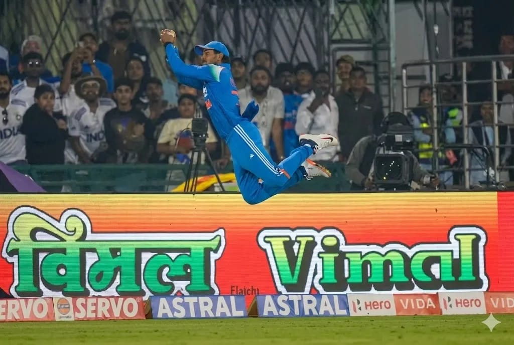 Tilak Varma's gravity-defying full-stretch catch during India vs South Africa 2nd ODI in Raipur goes viral as fans dub him Superman Verma