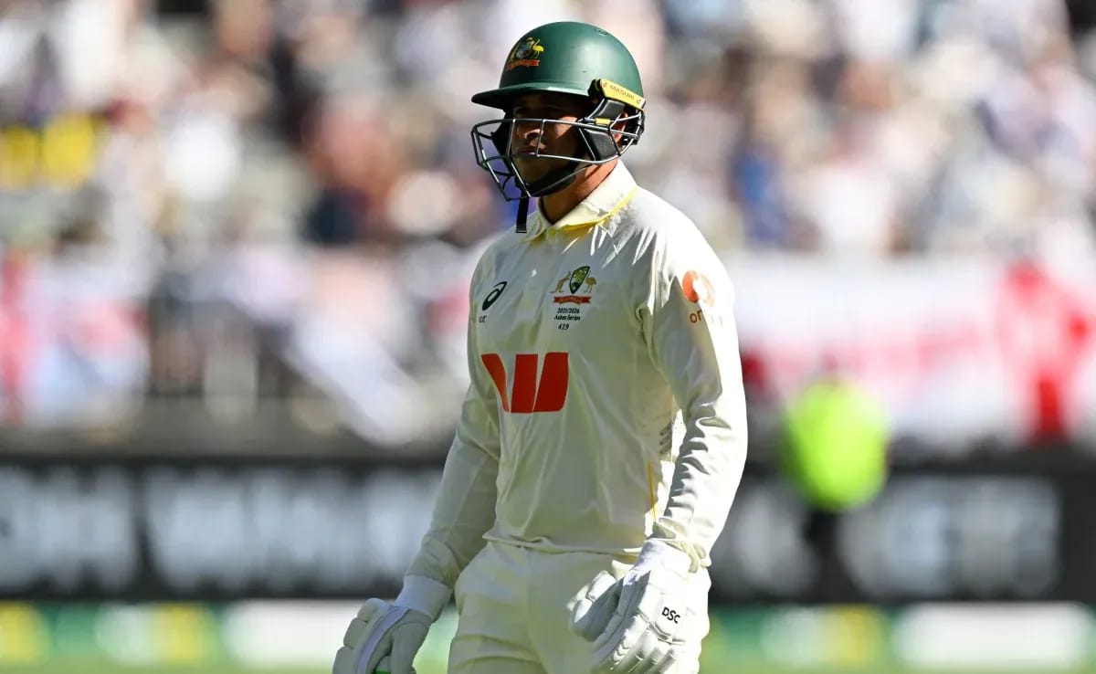 Usman Khawaja unable to open batting for Australia in Perth Ashes Test after breaching ICC's eight-minute off-field rule due to back spasms treatment