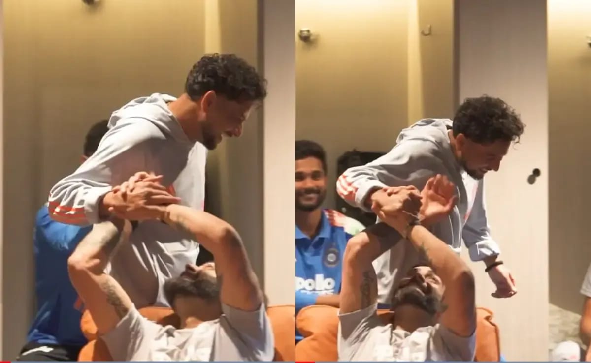 “Ro de, ro de”: Virat Kohli’s hilarious dig at Kuldeep Yadav after Impact Player award Virat Kohli laughing and teasing Kuldeep Yadav in the Indian dressing room after the spinner receives the Impact Player of the Series medal vs South Africa