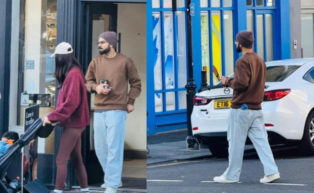 Virat Kohli speaking about his extended UK stay with family before the first ODI against Australia in Perth, looking fresh and relaxed after his break from cricket.