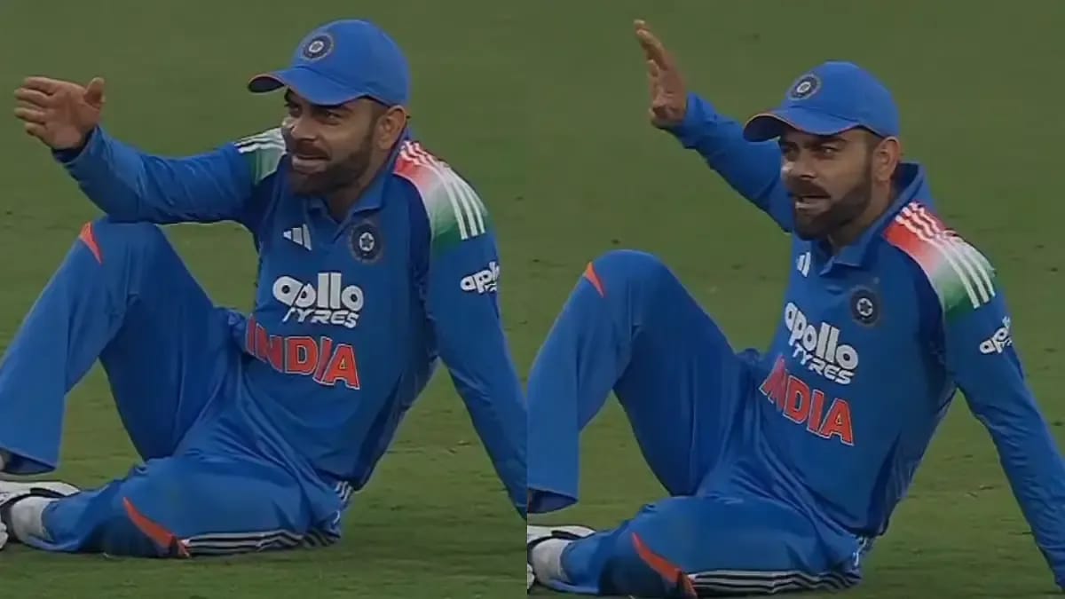 Virat Kohli jokingly threatens to slap Kuldeep Yadav over bizarre appeal during India vs South Africa 3rd ODI celebration moment