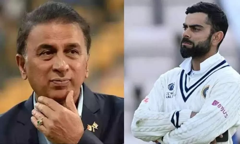 Virat Kohli celebrating a century with Sachin Tendulkar and Sunil Gavaskar in focus as experts discuss his chances of breaking the 100 international centuries record