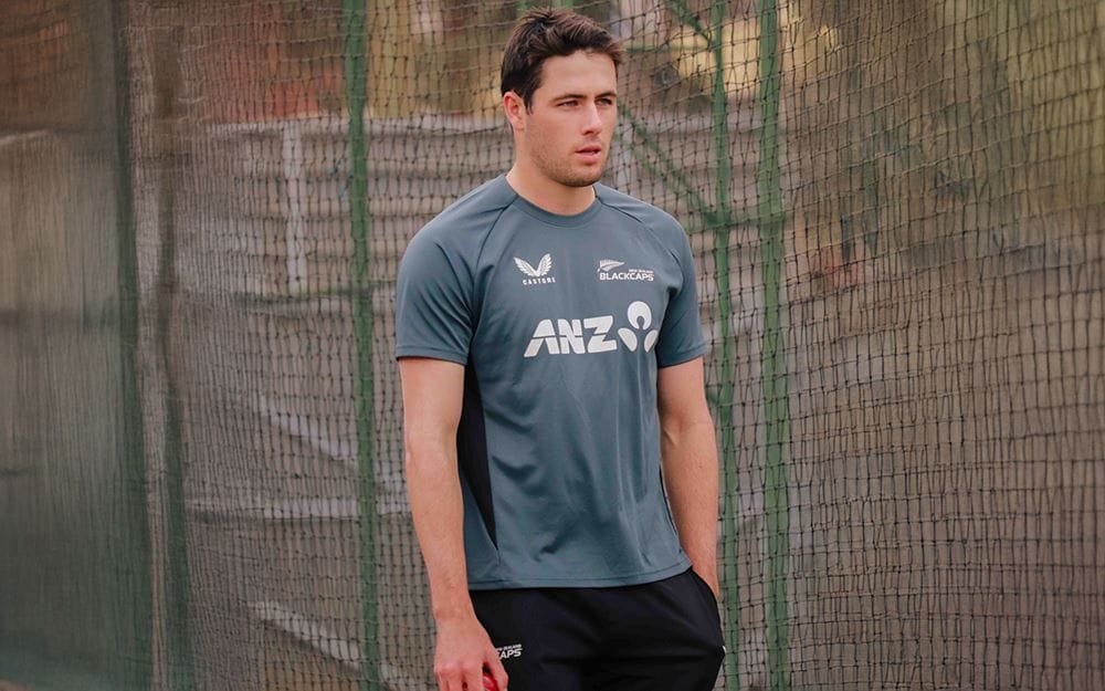 New Zealand Fast Bowler Will O’Rourke Out for Three Months with Back Stress Fracture New Zealand fast bowler Will O'Rourke during training before injury